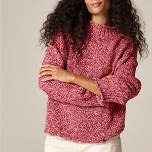 Women's Red Knit Sweater
